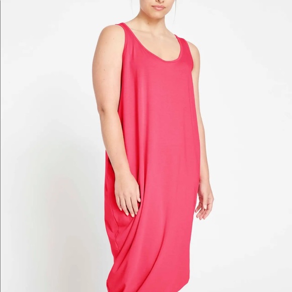 Universal Standard Sleeveless Iconic Geneva Dress, US Size M (18-20), Rose, NWT - Picture 10 of 12